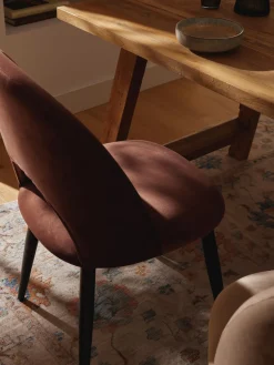 Silla de terciopelo Rachel