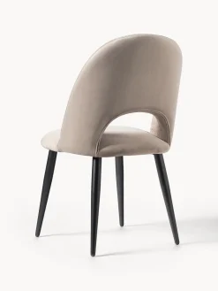 Silla de terciopelo Rachel
