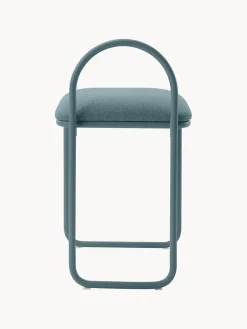 Silla en tejido bouclé Angui