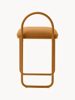 Silla en tejido bouclé Angui