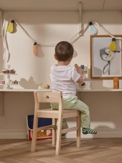 Silla infantil de madera de haya Saga