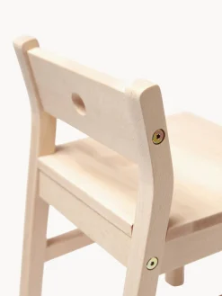 Silla infantil de madera de haya Saga