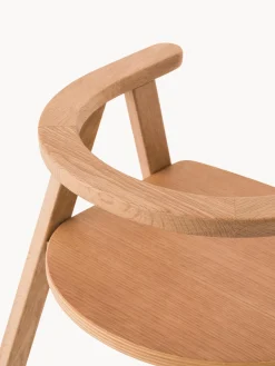 Silla infantil de madera de roble Growing Green