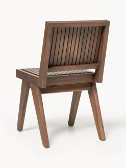 Silla para exterior de madera de acacia Sissi