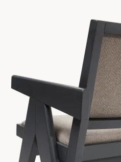 Silla tapizada con reposabrazos Sissi