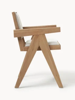 Silla tapizada con reposabrazos Sissi