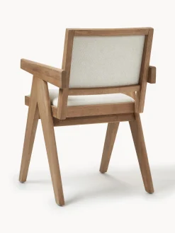 Silla tapizada con reposabrazos Sissi