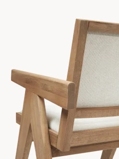 Silla tapizada con reposabrazos Sissi