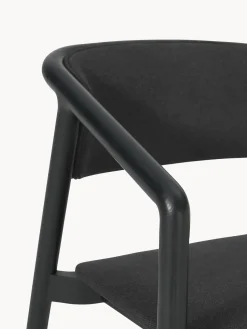 Silla tapizada con reposabrazos Gali