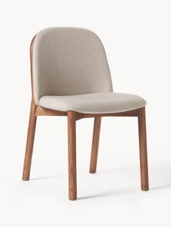 Silla tapizada de madera de fresno Julie