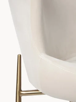 Silla tapizada en terciopelo Tess