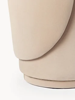 Silla tapizada en terciopelo Zeyno