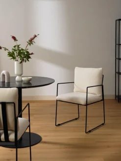 Silla tapizada Wayne