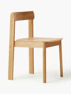 Sillas apilables de madera de roble Blueprint, 2 uds.