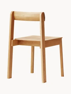 Sillas apilables de madera de roble Blueprint, 2 uds.