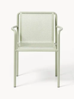 Sillas con reposabrazos de jardín Dapple, 2 uds.