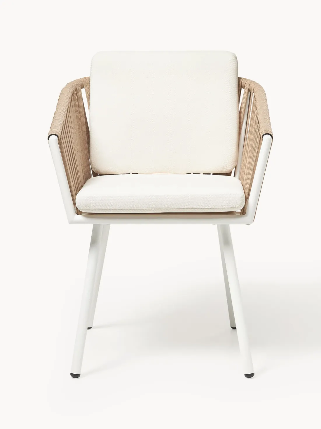 Sillas con reposabrazos de jardín Malo, 2 uds.