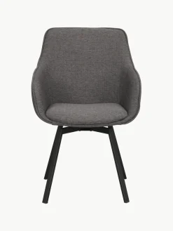 Sillas con reposabrazos giratorias Alison, 2 uds.