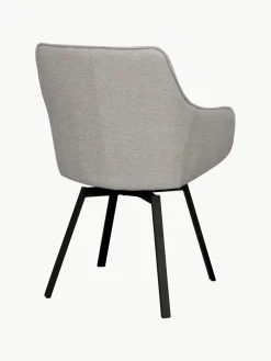 Sillas con reposabrazos giratorias Alison, 2 uds.