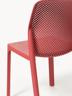 Sillas de jardín apilables Bit, 2 uds.