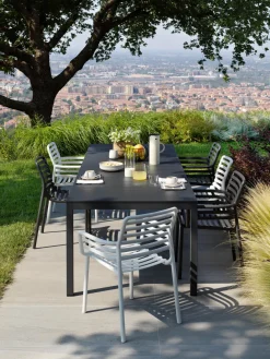 Sillas de jardín apilables Doga, 2 uds.