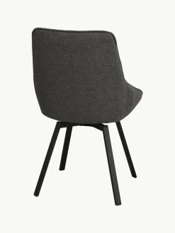 Sillas giratorias tapizadas Alison, 2 uds.