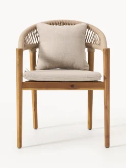 Sillas para exterior de madera de acacia Marc, 2 uds.