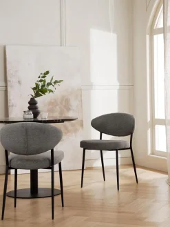 Sillas tapizadas Adele, 2 uds.