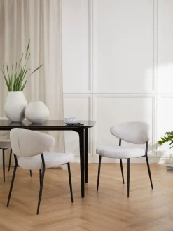 Sillas tapizadas Adele, 2 uds.