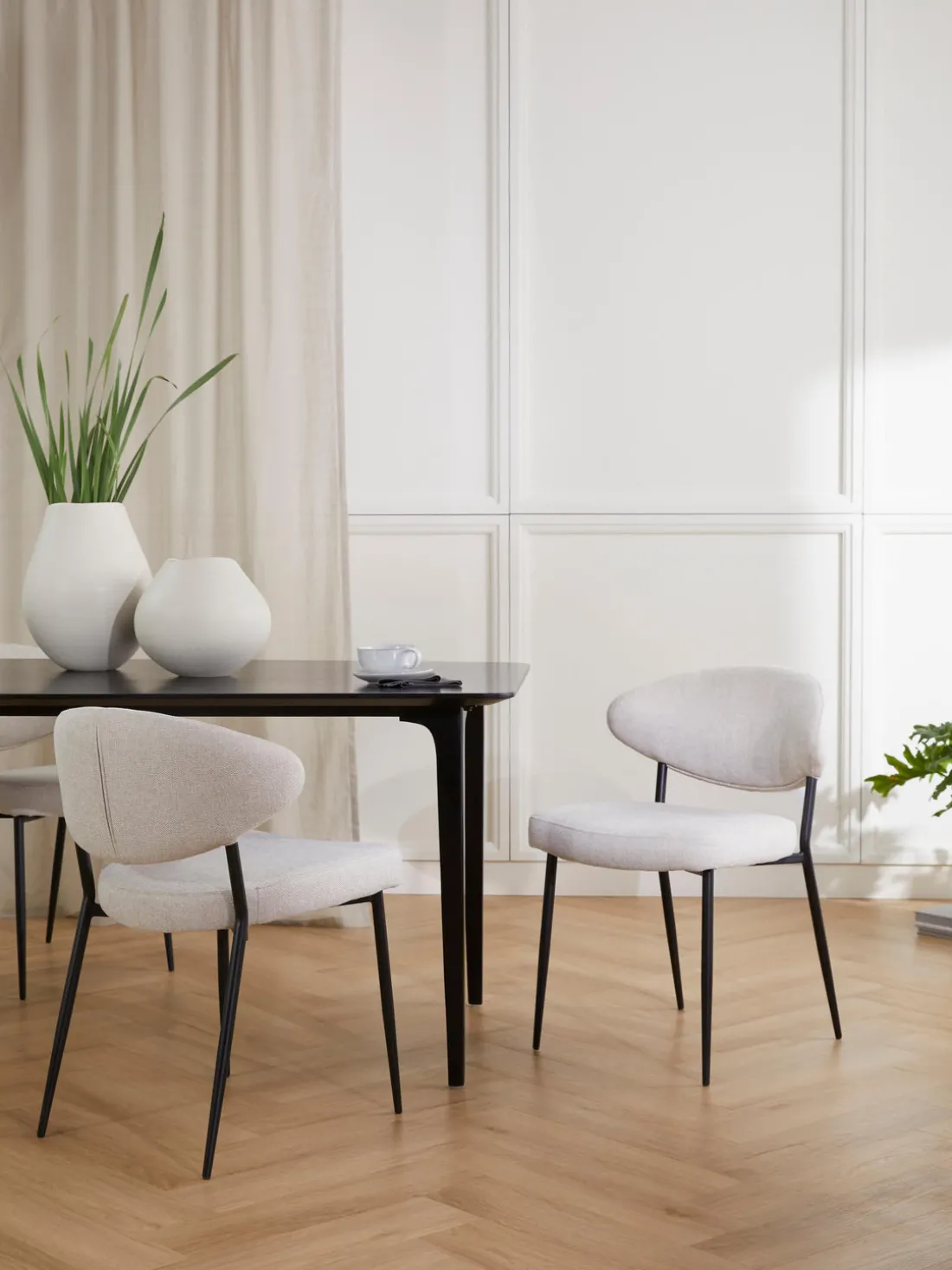 Sillas tapizadas Adele, 2 uds.