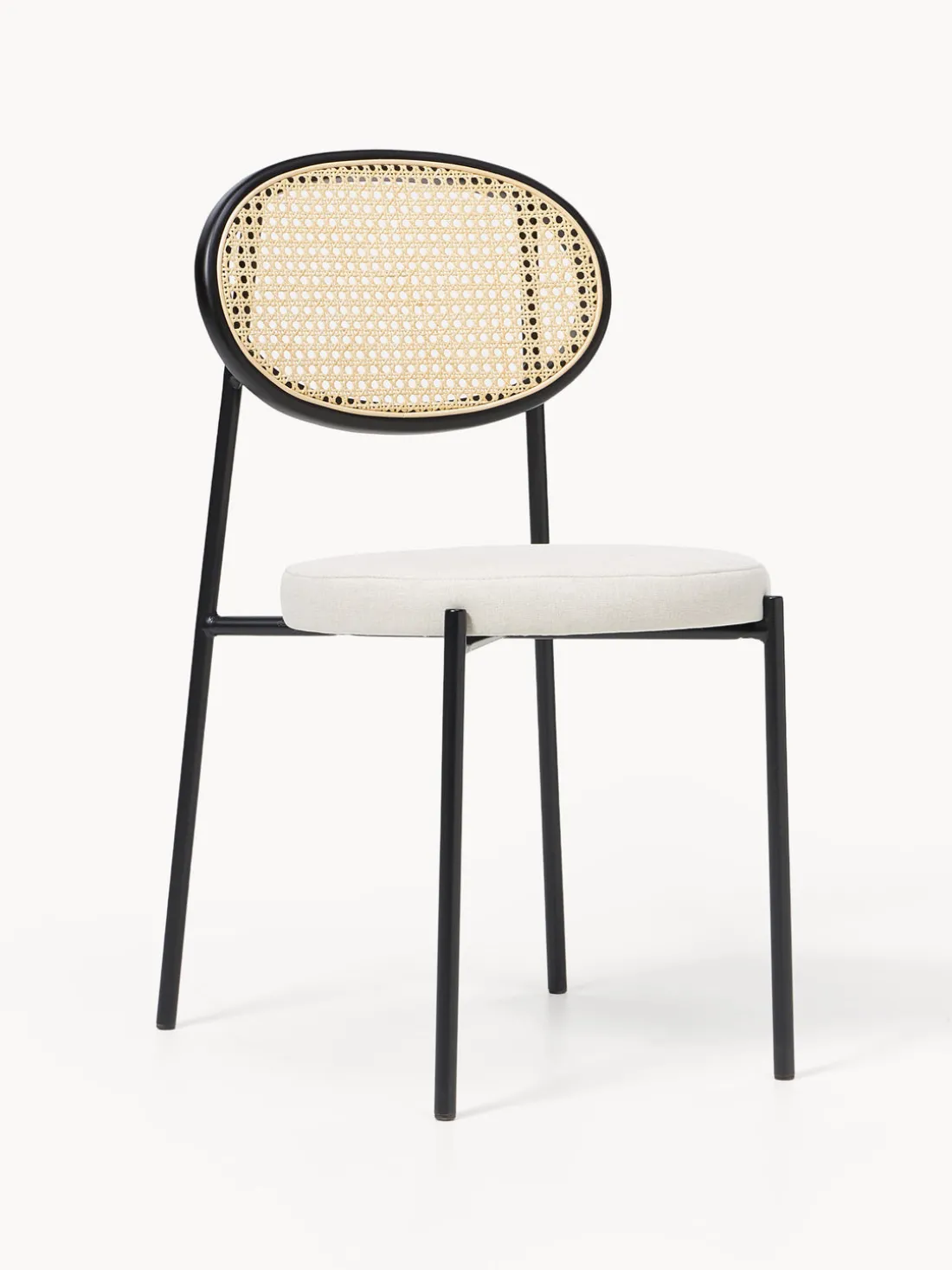 Sillas tapizadas con tejido vienés Remy, 2 uds.