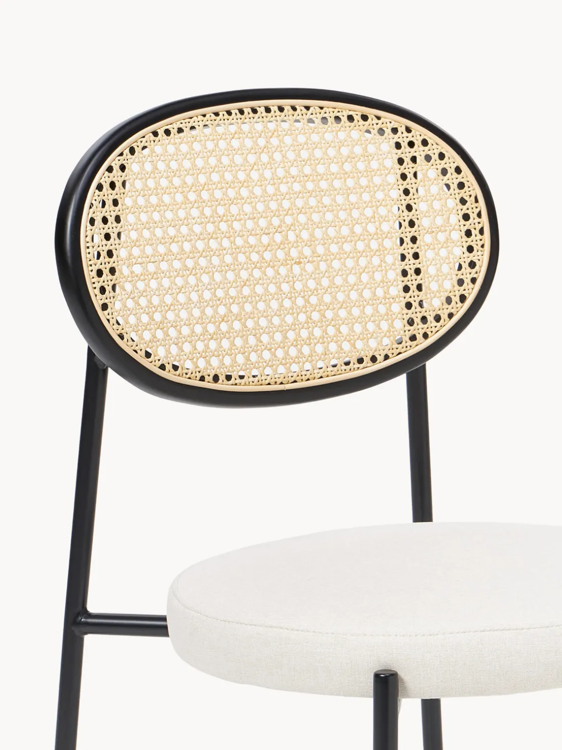 Sillas tapizadas con tejido vienés Remy, 2 uds.