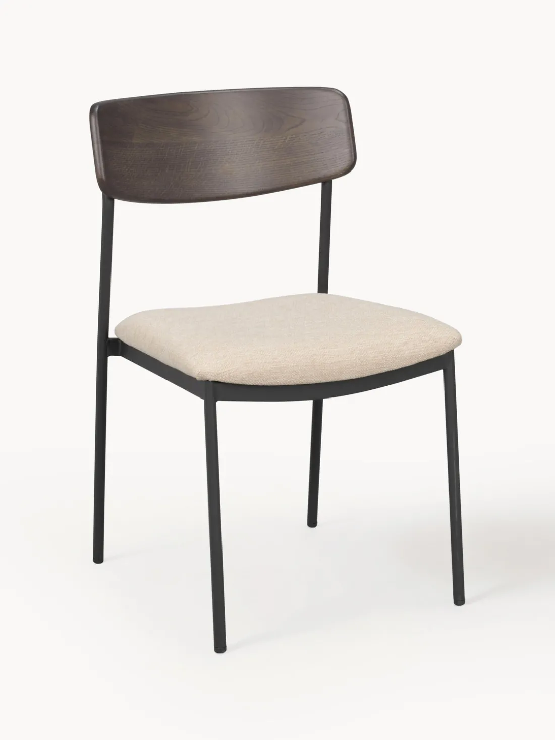 Sillas tapizadas de madera de roble Maymont, 2 uds.