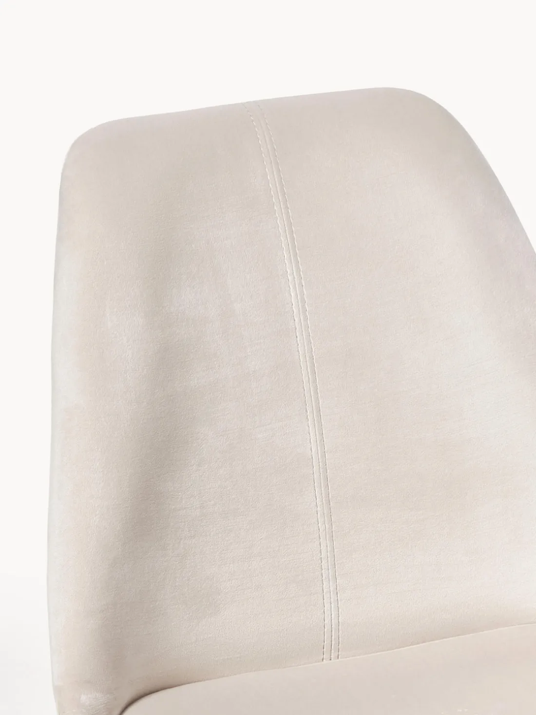 Sillas tapizadas de terciopelo Eris, 2 uds.