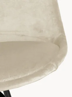 Sillas tapizadas de terciopelo Eris, 2 uds.