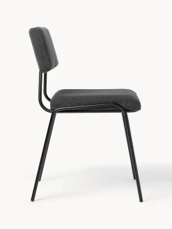 Sillas tapizadas en pana Mats, 2 uds.