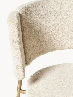 Sillas tapizadas en tejido bouclé Samantha, 2 uds.