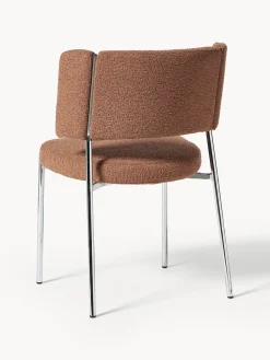 Sillas tapizadas en tejido bouclé Samantha, 2 uds.