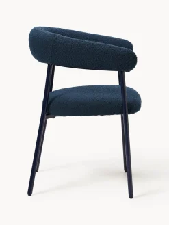 Sillas tapizadas en tejido bouclé Thiago, 2 uds.