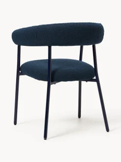 Sillas tapizadas en tejido bouclé Thiago, 2 uds.