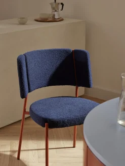 Sillas tapizadas en tejido bouclé Samantha, 2 uds.