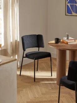 Sillas tapizadas en tejido bouclé Samantha, 2 uds.