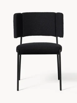 Sillas tapizadas en tejido bouclé Samantha, 2 uds.