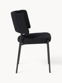 Sillas tapizadas en tejido bouclé Samantha, 2 uds.