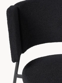 Sillas tapizadas en tejido bouclé Samantha, 2 uds.