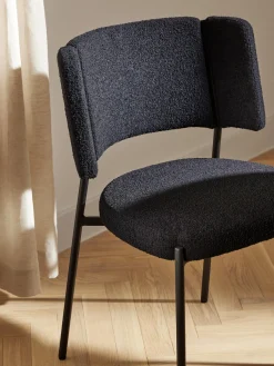 Sillas tapizadas en tejido bouclé Samantha, 2 uds.