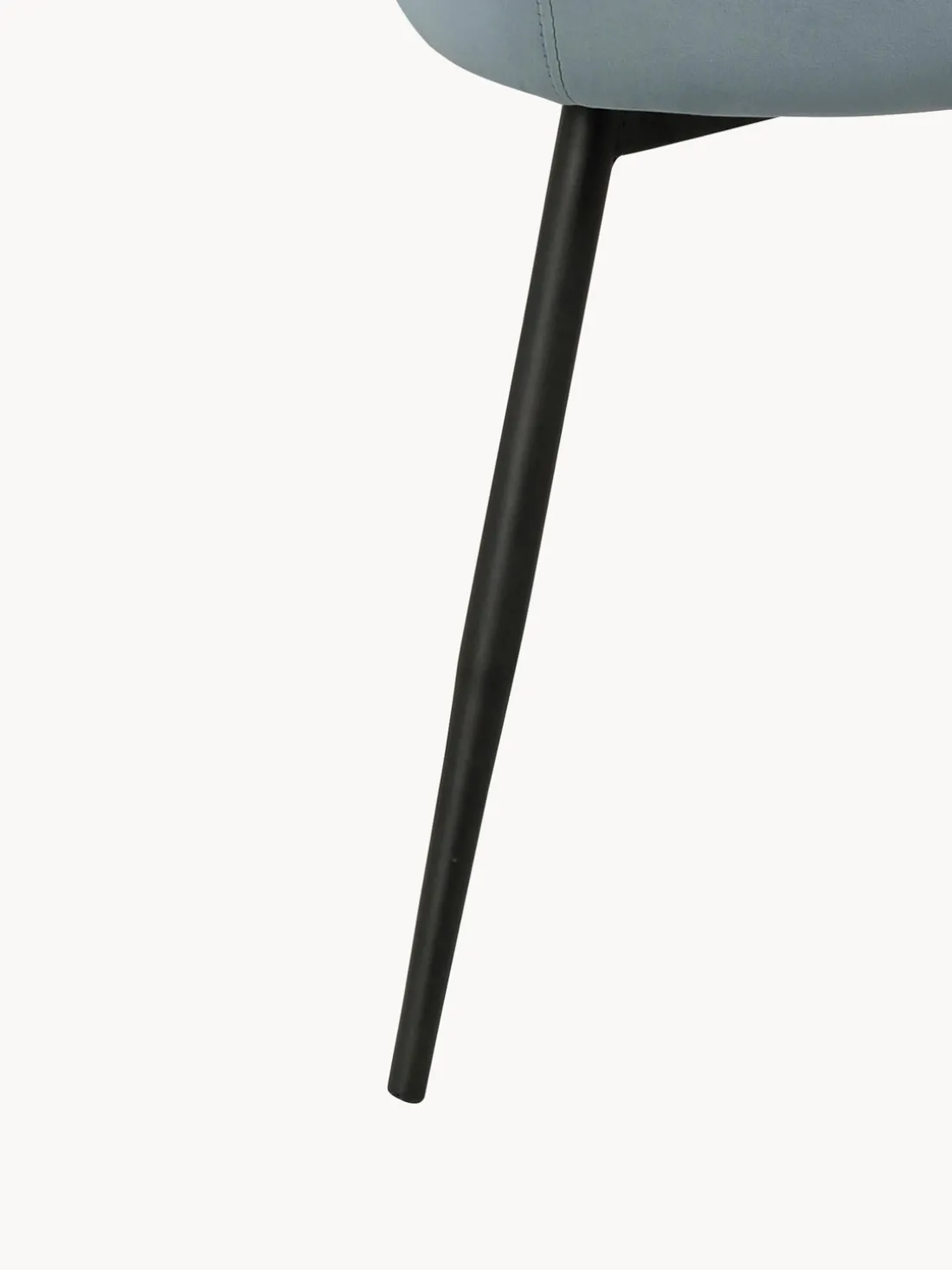 Sillas tapizadas en terciopelo Sierra, 2 uds.