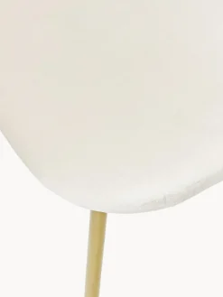 Sillas tapizadas en terciopelo Luisa, 2 uds.