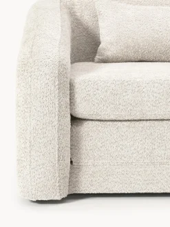 Sillón cama de borreguillo bouclé Eliot