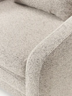 Sillón cama en tejido bouclé Eliot